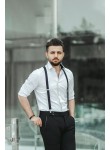 Camisa a Cuadros Azul y Negro