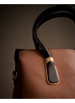 Mochila Blanca de Cuero Ecológico
